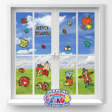 Maybe you would like to learn more about one of these? Buy Happy Thanksgiving Flexible Gel Clings Reusable Fall Seasonal Window Clings For Kids And Adults Incredible Gel Decals Of Give Thanks Pumpkin Turkey Scarecrow Autumn Leaves And More Online In