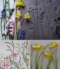 Basteln Ideen Mit Gips Originelle Geschenkidee Und Diy Deko Art Floral Kreativ Blumen Kunst