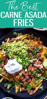 Nueva ® directo desde el campo mexicano. Las Mejores Patatas Fritas De Carne Asada Papas Fritas Cargadas