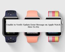 Watchos 7 came out today but i'm unable to update my watch because it has no free space. Unable To Verify Update Message On Apple Watch How To Fix Appletoolbox
