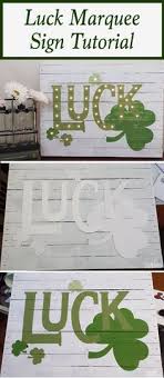 Check spelling or type a new query. St Patrick S Day Luck Marquee Sign Tutorial Tshanina Peterson St Patrick S Day Crafts St Patrick S Day Decorations Arts And Crafts For Teens