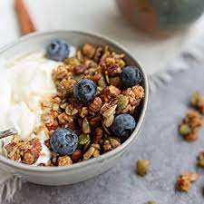 While granola can be purchased at the store. Buy Highkey Snacks Keto Granola Low Carb Cereal Snack No Sugar Added Breakfast Muesli Grain Gluten Free Food Almond Nut Healthy Paleo Diabetic Friendly Foods