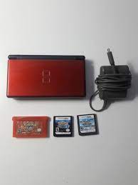 nintendo ds lite with 3 games pokemon nintendo ds nintendo nintendo ds lite