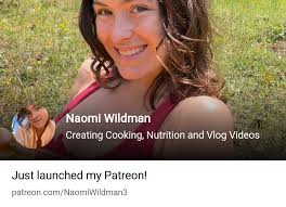 Naomi Wildman | Creating Cooking, Nutrition and Vlog Videos | Patreon