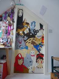 Studio Ghibli Room Decor Google Search Decoracion De Paredes Pintadas Decoracion De Muros Decoracion De Habitacion De Juegos