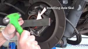 how to replace a rear axle bearing and seal in under 90 minutes replace a rear axle bearing and seal
