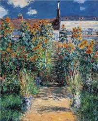 The Garden At Vetheuil Claude Monet Artist Monet Monet Paintings Claude Monet