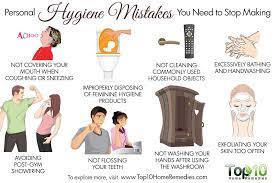 10 Personal Hygiene Mistakes You Need To Stop Making Top 10 Home Remedies Personal Hygiene Personal Hygiene Habits Hygiene