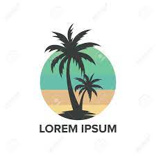 This logo design is perfect if you need restaurant logos, trip logos, travel logos or nature logos. Coconut Tree Logo Icon Royalty Free Cliparts Vectors And Stock Illustration Image 137538545