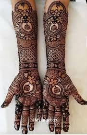 Flowers Bridal Mehndi Design By Mylargebox In 2020 Mehndi Designs Simple Mehndi Designs Mehndi Designs For Hands