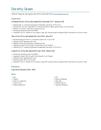 Download Professional Driver Resume Examples And Tips Zippia