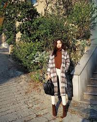 Dahong Winter Style 2017 Eunji Korean Winter Outfits Snow Day Outfit Japanese Winter Fashion