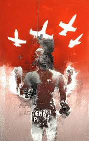 Robert Del Naja Painting From Unkle S War Stories Album Entitled 4 Noble Truths It Was Sold As A Print In A Limited Edition Of Only Art Street Art Graff Art