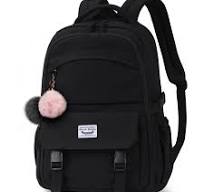 HEROIC KNIGHT Zaino Casual Università Cartelle Scuola Superiore Media Porta  PC 15.6 Pollici Zainetto Uomo Ragazzo Borsa per Viaggio Lavoro (Nero) : ...