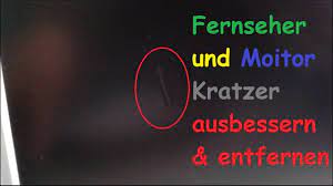 Lifehack Kratzer Aus Fernseher Oder Monitor Entfernen Led Fernseher Fernseher Bildschirm