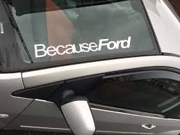 2020 popular 1 trends in automobiles & motorcycles, sports & entertainment, home & garden with windscreen windshield window sticker and 1. Because Ford Windscreen Decal Sticker All Colors Gm Decals