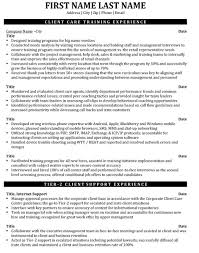 client care specialist resume sample