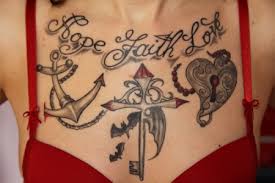 Kreuz herz anker steht für glaube liebe hoffnung als symbole. Wudebaer Glaube Hoffnung Liebe Tattoos Von Tattoo Bewertung De