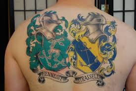 I would put them in romanian in a nice script. ÙÙŠ Ø§Ù„Ø¨Ø¯Ø§ÙŠØ© Ø§ÙØªØ±Ø¶ Ø§Ù„Ø­Ø¬Ù… Ø§Ù„Ù†Ø³Ø¨ÙŠ Family Coat Of Arms Tattoo Cabuildingbridges Org