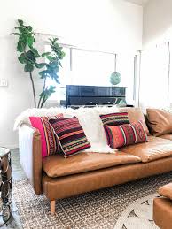 Ikea Soderhamn Covered In Savannah Saddle Leather Leather Couches Living Room Leather Sofa Covers Ikea Leather Sofa