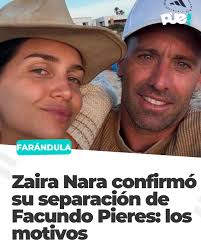 Zaira Nara confirmó su separación de Facundo Pieres: los motivos👀 👉Desde  abril, los rumores de una posible ruptura entre Zaira Nara y Facundo Pieres  han circulado con fuerza. En aquel entonces, la