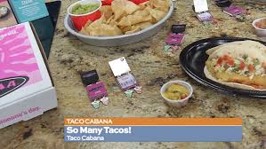 Limited time enchiladas breakfast tacos combos plates cabana bowls™ flautas quesadillas nachos family / group meals kids' meals sides desserts the tc menu includes a delicious variety of breakfast items, loaded tacos, fajitas, quesadillas, flautas, enchiladas, burritos, cabana bowls™. Viva Fiesta At Taco Cabana Woai