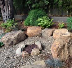 Drought tolerant landscaping means a landscape and its plants that can survive in a drought season. Small Indoor Outdoor Living Nature Scape Rustic Landscape Los Angeles By Ketti Kupper Conscious Life Design Houzz
