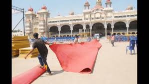 Mysuru police work out security during Dasara | Mysuru News - Times of India