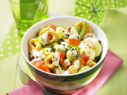 Bunter Tortellini Salat Rezept Tortellinisalat Tortellini Salat