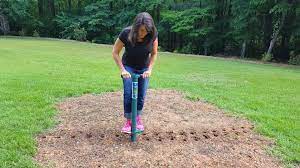 Now you can reconnect your garden hose to the spigot and test it with the spray nozzle. How To Repair Bare Spots In Your Lawn With The Propluggger With Video Proplugger