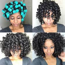 Perm Rods On Natural Hair Large Perm Rods Thelovelygrace Roller Set Hairstyles Natural Hair Styles Big Hair