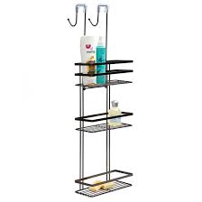 Black Onyx Overscreen Shower Caddy At Mighty Ape Nz