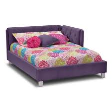 Kids Furniture Jordan Full Corner Bed Purple Kid Beds Bed In Corner Value City Furniture