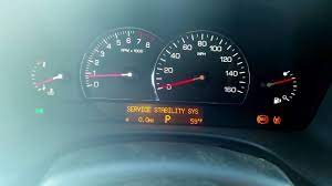 2006 Cadillac Sts Service Stability Sys Break Assist Problem Youtube
