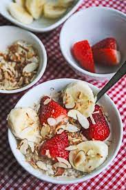 Breakfast Coconut Milk Quinoa With Fresh Fruit Recipe Video Recipe Fresh Fruit Recipes Food Fruit Recipes