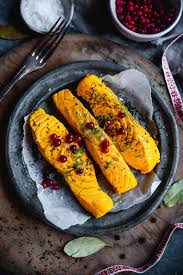 Inkokt Lax Med Saffran Recept Med Fisk Recept Laxrecept
