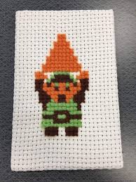 Creating cross stitch patterns from your own pictures is very easy with pic2pat. 8 Bit Link Zelda Amino