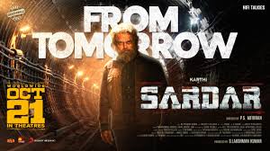 VCD on X: #Sardar New Poster 🔥 Movie Releasing Tomorrow in Theaters 👍  #Karthi the Indian SPY 💥 #SardarFromOct21 #SardarDeepavali  t.co99F4PRvhAA  X