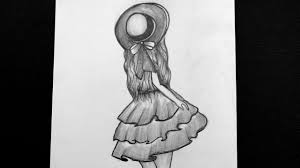 Girl Drawing With Pencil Cute Beautiful Girl Drawing Pencil Drawing Of Girl Youtube Beautiful Girl Drawing Drawings Pencil Drawings