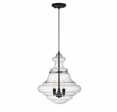 Let your modern style shine through with this iridescent glass fixture featuring a champagne brass base. Luna 3 Light Single Schoolhouse Hand Blown Glass Pendant Reviews Joss Main