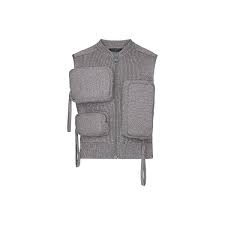 Louis Vuitton Lurex Multi 3d Pockets Gilet Louisvuitton Cloth Louis Vuitton Louis Vuitton Men Vuitton