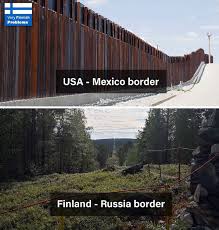 Mexico in american movies refers to parodies of a trope in american film and television which in which scenes taking place in mexico are shown through a sepia color filter. Usa Mexico Border Vs Finland Russia Border Meme Ahseeit