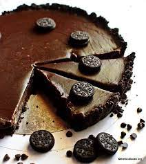 Oreo Ganache Tart Recipe Desserts With Oreo Cookies Melted Butter Ganache Compound Chocolate Compound C Chocolate Tart Easy To Make Desserts Dessert Lover
