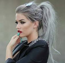 If you want to give your mane a trendy update, look no further than grey ombré hair. Ameliav3 Blog Tumblr Blog Tumgir