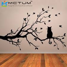 Wall Stickers Cat Promotion Shop For Promotional Wall Stickers Cat On Aliexpress Com Cat Wall Decal Wall Art Sticker Wall Art