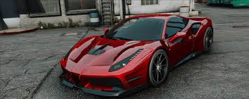 Now with 5,426 miles, the car is in excellent condition and received an annual service in june 2021 at ferrari of. Ferrari 488 Gtb Mishadesign Add On Template Gta5 Mods Com