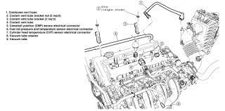 You'll need to blow compressed air thru the inlet opening of the egr valve, or if you don't have access to compressed air, you can use the 'good ole' lungs by blowing air with your mouth. Mazda Tribute 2001 06 Valve Covers Repair Guide Autozone