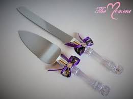 Purple True Timber Camo Cake Knife Set You Can Choose Other Camo Colors To Match Your Wedding Set Www T Wedding Cake Server Wedding Cake Setting Camo Wedding