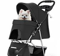 Amazon.com: MoNiBloom Foldable Pet Stroller with Weather ...