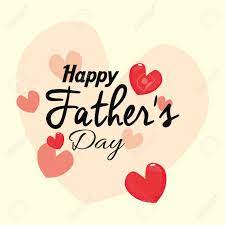 Father's day is right around the corner on the third sunday in june. Happy Fathers Day Card Love Hearts Vector Illustration Royalty Free Cliparts Vectors And Stock Illustration Image 122924233
